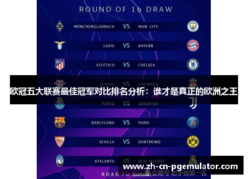 欧冠五大联赛最佳冠军对比排名分析：谁才是真正的欧洲之王