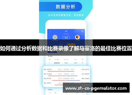 如何通过分析数据和比赛录像了解马塞洛的最佳比赛位置